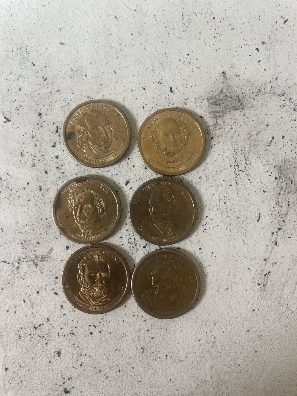 US President coins